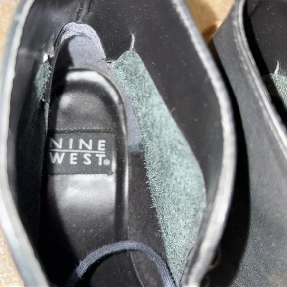 “Nine West” Leather Lace Up Boots! - Picture 2 of 6